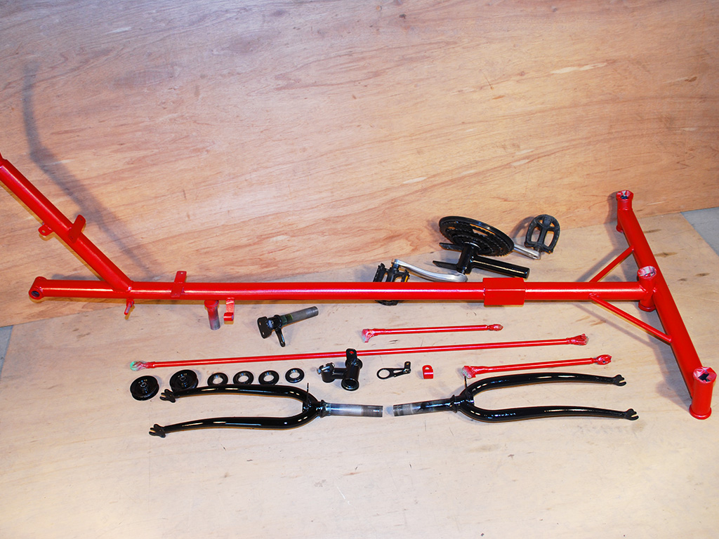 TriCruiser Winter Trike - diy trike frame